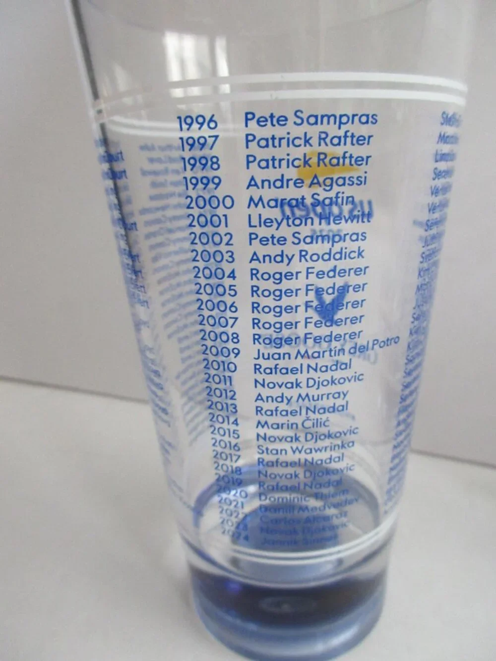 Grey Goose Vodka 2025 US Open Tennis Honey Deuce Acrylic Souvenir Cup Set of 3